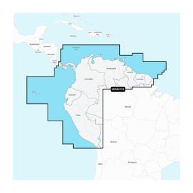 Obrazek dla: Garmin Navionics+ – Ameryka Południowa Północna NSSA011R [010C145220]