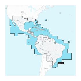 Obrazek dla: Garmin Navionics+ – Meksyk, Karaiby i Brazylia NSSA004L [010C128520]