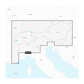 Obrazek dla: Garmin Navionics+ – Alpy (Jeziora i Rzeki) NSEU066R [010C126120]