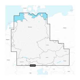 Obrazek dla: Garmin Navionics+ – Niemcy (Jeziora i Rzeki) NSEU060R [010C125520]