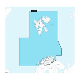 Obrazek dla: Garmin Navionics+ – Norwegia Vestfjorden – Varanger i Svalbard NSEU054R [010C125320]