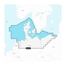 Obrazek dla: Garmin Navionics+ – Dania, Niemcy i Wybrzeże Polski NSEU077R [010C124320]