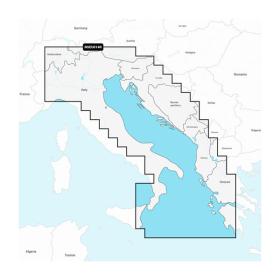 Obrazek dla: Garmin Navionics+ – Włochy i Morze Adriatyckie NSEU014R [010C123920]