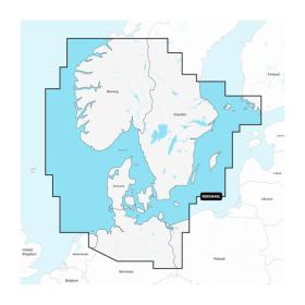 Obrazek dla: Garmin Navionics+ – Skandynawia Południowa i Niemcy Północne NSEU645L [010C127420]