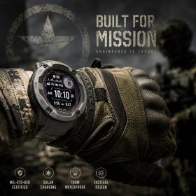 Obrazek 2 dla: Garmin Instinct 2X Solar Grafitowy [0100280500]