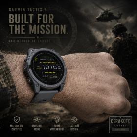 Obrazek 2 dla: Garmin Tactix 8 51mm AMOLED, powłoka Cerakote, grafitowy Slate Gray [0100455301]