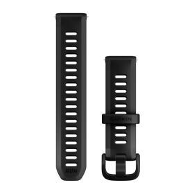 Obrazek dla: Garmin Silikonowy pasek 20 mm Quick Release Forerunner 55, 245, 645 / Vivomove HR, 3, Luxe, Style / Venu / Vivoactive 3, 5  czarny [01011251BA]