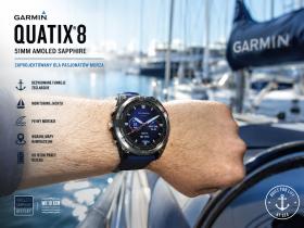 Obrazek 2 dla: Garmin Quatix 8 51mm AMOLED Sapphire [0100290591]