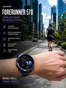Obrazek 2 dla: Garmin Forerunner 570 47mm Indygo Fioletowy [0100297102]
