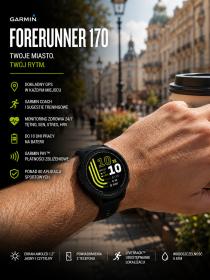 Obrazek 2 dla: Garmin Forerunner 170 Czarny [0100392000]