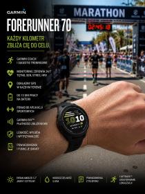 Obrazek 2 dla: Garmin Forerunner 70 Czarny [0100430700]