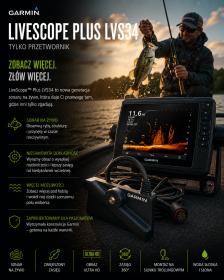 Obrazek 2 dla: Garmin Panoptix LiveScope PLUS LVS34  tylko przetwornik [0100270610]