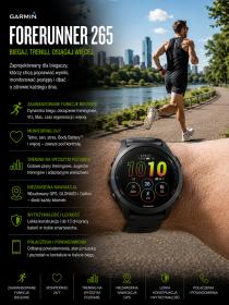Obrazek 2 dla: Garmin Forerunner 265 Czarny [0100281010]