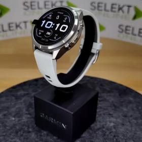 Obrazek 2 dla: Garmin Fenix 9 Pro  43mm Tytanowy z silikonowym paskiem w kolorze Fog Gray / Dark Sandstone [0100433586]