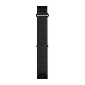 Obrazek 2 dla: Garmin Pasek Fenix 9 (43mm) (Czarny)  QuickFit 20 mm, Krótki, materiałowy ComfortFit, Oryginalny Garmin [0101450610]