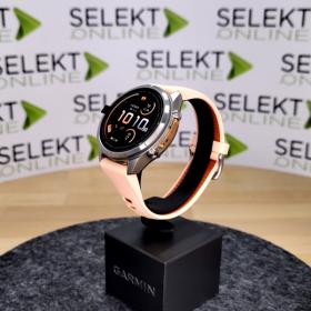 Obrazek 2 dla: Garmin Fenix 9 Pro inReach  43mm Tytanowy z silikonowym paskiem w kolorze Shell Pink / Autumn Orange [0100433501]