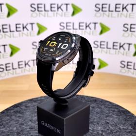 Obrazek 2 dla: Garmin Fenix 9 Pro  47mm Tytanowy w kolorze Carbon Gray z powłoką (DLC) z silikonowym paskiem w kolorze Black / Pebble Gray [0100433616]