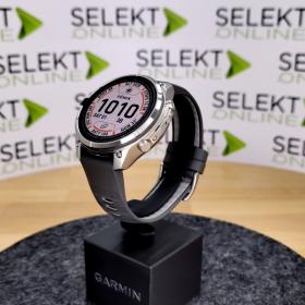 Obrazek 2 dla: Garmin Fenix 9 Pro SOLAR inReach  47mm Tytanowy z silikonowym paskiem w kolorze Pebble Gray [0100433801]