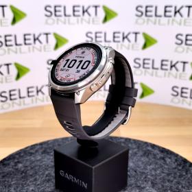 Obrazek 2 dla: Garmin Fenix 9 Pro SOLAR inReach  51mm Tytanowy z silikonowym paskiem w kolorze Pebble Gray [0100433901]