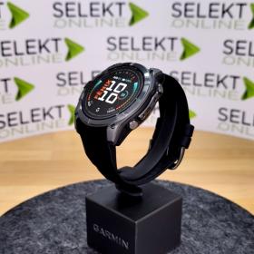 Obrazek 2 dla: Garmin Fenix 9 Standard  51mm Tytanowy w kolorze Carbon Gray z powłoką (DLC) z silikonowym paskiem w kolorze Black [0100476311]