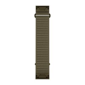 Obrazek 2 dla: Garmin Pasek Fenix 9 (51mm) (Zielony Drab Green)  QuickFit 26 mm, Długi, materiałowy ComfortFit, Oryginalny Garmin [0101450816]