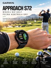 Obrazek 2 dla: Garmin Approach S72  47mm Czarny [0100414802]