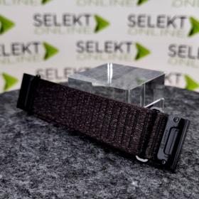 Obrazek 2 dla: Garmin Pasek Fenix 9 (51mm) (Czarny)  QuickFit 26 mm, Długi, materiałowy ComfortFit, Oryginalny Garmin [0101450814]